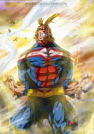 All Might Full Power By K9k992 On Deviantart Cool Anime Wallpapers Hero Wallpaper My Hero Academia Manga