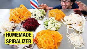 Carefully move your zucchini noodles into the colander. How To Make Vegetable Noodles Without A Spiralizer Youtube