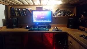Bed Bunk Bed Gaming Setup
