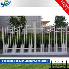 See more ideas about double gate, fence design, fence gate. Easily Assembled Security Double Leaf Swing Fence Gate Iron Main Gate Design Sliding Gate Autoamtic Gate Interior Door Garden Lawn Edging Reed Fence China Bamboo Fence And Fence Gate Price