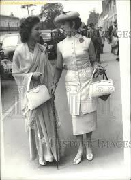 One Of Nawabs Daughters And Wife In White Bahawalpur Peplum Dress Daughter