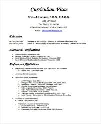 Curriculum vitae sample format for nurses, is typically a resume is typically a resume. 8 Dentist Curriculum Vitae Templates Pdf Doc Free Premium Templates