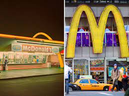 Big macs, mcrib, chicken mcnuggets, mcchicken, mccafé, egg mcmuffin, etc., plus mcdonald's international posts should only be about mcdonald's food and services. Then And Now Mcdonald S Through The Years