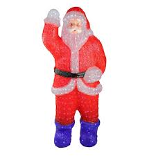 Home improvement tools, lawn & garden supplies, other home goods at best price Northlight Lighted Commercial Grade Santa Claus Outdoor Decor 3 75 Ft Red And Blue 32904693 Rona