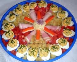 2 , coeur de laitue salade frisée : Presentation De Plats De Crudites Assiette De Crudites Recettes De Cuisine Entree Crudites