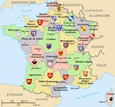 Carte de france est un site web informatif conçu comme un guide touristique et pédagogique organisé autour d'une collection de cartes géographiques françaises. Map Of France With The 13 Regions