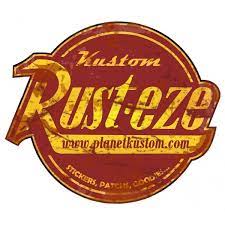 Sticker Planet Kustom Rust Eze Used Stickers Patchs Goodies Rats Autocollant Stickers