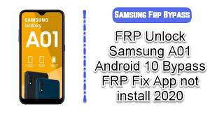 Terima kasih sudah merayakan 7.7 2020 bersama kami. Frp Unlock Samsung A01 Android 10 Bypass Frp Fix App Not Install 2020
