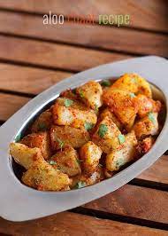 Aloo Chaat Recipe Is A Simple And Easy Dish That Can Be Made During Navratri Or Any Fast At Home We Prepare Many Chaat Recipe Aloo Recipes Indian Food Recipes