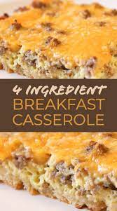 Cheesy Sausage Breakfast Casserole Easy Egg Bake Recipe Recipe Breakfast Recipes Casserole Easy Breakfast Casserole Recipes Breakfast Casserole Easy