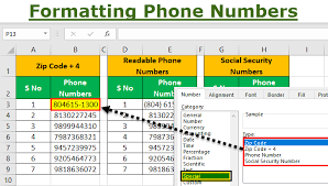 +60 + area code + local number. Format Phone Numbers In Excel How To Clean Format Phone Number