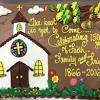 I recently had the fun of doing a 30th anniversary cake for my church. 1