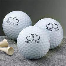 Personalized Wedding Golf Balls Set Of 3 Personalized Gifts Walmart Com Greatgolfgiftstheywilllove Golf Ball Golf Wedding Golf Gifts