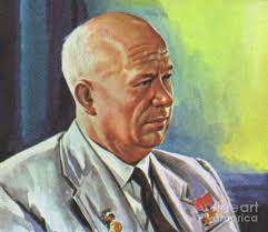 Nikita Khrushchev Art Print