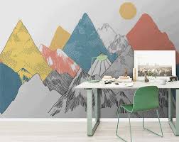 Epingle Par Kivy Theunou Sur Loupiot Fenetre Avec Images Deco Maison Wallpaper Wall Fresque Murale