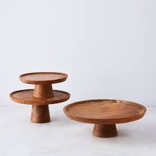 Teak Cake Stand Wooden Cake Stands Wood Cake Stand Cake Stand