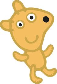 Peppas Teddy Peppa Pig Pictures Peppa Pig Cartoon Peppa Pig Wallpaper