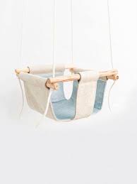 Burel Swing On Burel Mountain Originals A Swing Made In Burel For Maximum Security And Lined With Wool For Maximum Comfort Suitable F Green Fashion Bassinet Decor