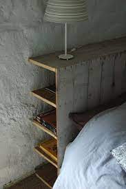 Whether you choose a discreet and simple design or go for a plan that takes over the entire wall, there is an option for you. Kak Oformit Loft V Malenkoj Kvartire 6 Hitrostej Headboard Decor Headboard With Shelves Diy Bed