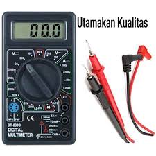 Guna multimeter tak susah sebenarnya. Avo Meter Avometer Multimeter Multitester Digital Dt 830b Shopee Indonesia