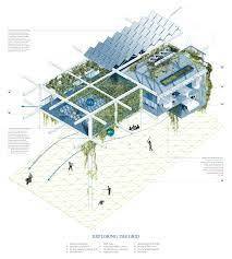 Graduate Sean Cassidy Proposes Seed Vault In Mount Kilimanjaro Concept Architecture Architectural Section Architecture Drawing