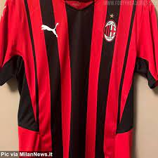 The women's milan team has the logo of banco bpm on the front. Ac Milan 21 22 Home Kit Leaked