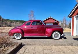 Image result for Cruiser Maroon 1947 Plymouth