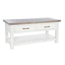 5 out of 5 stars. White Distressed Coffee Table Reclaimed Curiosity Interiors