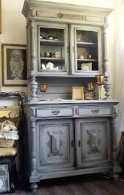 Graues Buffet Aus Der Grunderzeit Mit Patina Und Dunklen Wachsakzentuierungen Im Shabby Chic Shabby Chic Shabby Chic Mobel Mobel Furniture Schranke Streichen