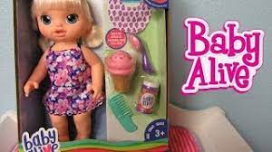 Baby Alive Magical Scoops Baby Doll Unboxing By Hasbro With Baby Alive Channel Shout Out Youtube