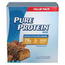 Pure Protein Bar Chocolate Salted Caramel 12ct Pure Protein Bars Pure Protein Protein Bars