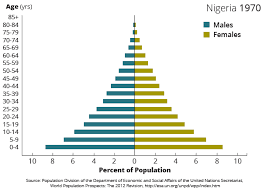 Write a few sentences to explain what future population growth / decline is going to be like. Nigeria
