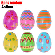 Polocat 10/20pcs Plastic Egg Easter Eggs Diy Kids Toy Decoration For Easter  Fillable Creative Easter Hunt Gift Box Surprise Party Supply