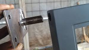 Cara memasang engsel pivot pintu. Cara Membuat Engsel Pivot Youtube