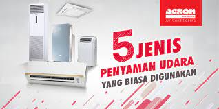 Terdapat penerangan yang jelas tentang semua mod operasi pelbagai penghawa dingin. 5 Jenis Penyaman Udara Yang Biasa Digunakan Air Conditioner Acson Malaysia
