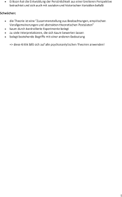 Für jede der phasen formuliert der psychoanalytiker entwicklungsaufgaben. Erik Erikson Stufenmodell Der Psychosozialen Entwicklung Pdf Free Download