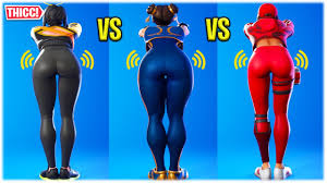 WHO GOT THE BEST 🍑 ? D'ARK vs CHUN-LI vs RUBY 😍❤️ - YouTube