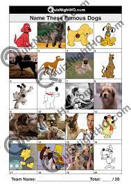 Why not put your friends to the test too! Famous Dogs 002 Quiznighthq