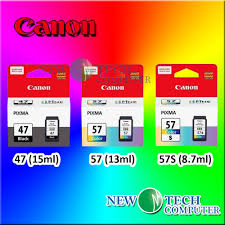 Please be aware that due to current high volumes it will take longer than usual for us to respond to your request. Original Canon Pg47 Pg 47 Pg 47 Black Cl57 Cl 57 Cl 57 Color Cl57s Cl 57s Ink Cartridge New Tech Shopee Malaysia