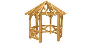 Holz 6 Eck Pavillon Selber Bauen Pavillon Selber Bauen Selber Bauen Holz Spielturm Selber Bauen