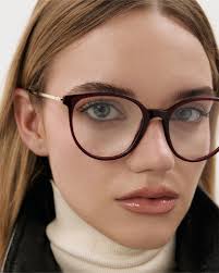 Okulary korekcyjne Olivia Gold/Burgundy