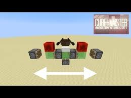 Yeah i have minecraft bedrock d: Minecraft Simple Two Way Flying Machine For 1 9 Youtube Minecraft Projects Minecraft House Designs Minecraft Creations