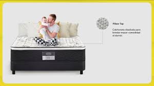 Juego de Colchón y Box King Size America Valery