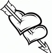 Here are some heart tattoo designs. Heart With Arrow Tattoo Drawing Novocom Top