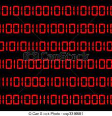 Clipart Of Binary Code Digits Binary Digit Computer Language Code Csp3316581 Search Clip Art Illustration Dra Binary Code Stock Illustration Clip Art
