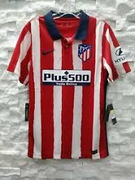 Shop new atletico madrid ladies kits in home, away and third atletico madrid shirt styles online at shop.atleticodemadrid.com. Nike 2020 21 Atletico Madrid Home Jersey Cd4224 612 Red White Blue Ebay