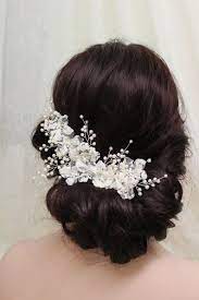 Small Lace Hair Comb Wedding Hair Comb Bridal Headpiece Etsy Hair Jewelry Wedding Wedding Hair Accessories Lace Hair Accessories
