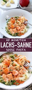 Pasta Mit Lachs Sahnesosse In 25 Minuten Emmikochteinfach Rezept Pasta Mit Lachs Lachs Gerichte Rezepte