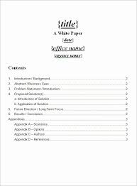 White Paper Format Template Best Of 13 White Paper Templates Pdf Word Paper Template Free Microsoft Word Document Problem Statement