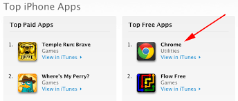 Maybe you would like to learn more about one of these? Google S Chrome Ios App Top Free App In App Store